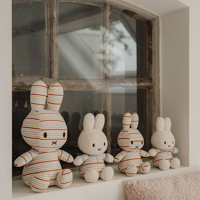 Peluche Miffy Vintage Little Flowers All Over - Petit Little Dutch