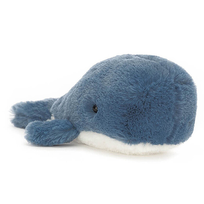 Wavelly Whale Blue Jellycat