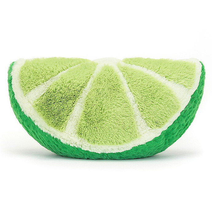 Amuseable Slice of Lime Jellycat