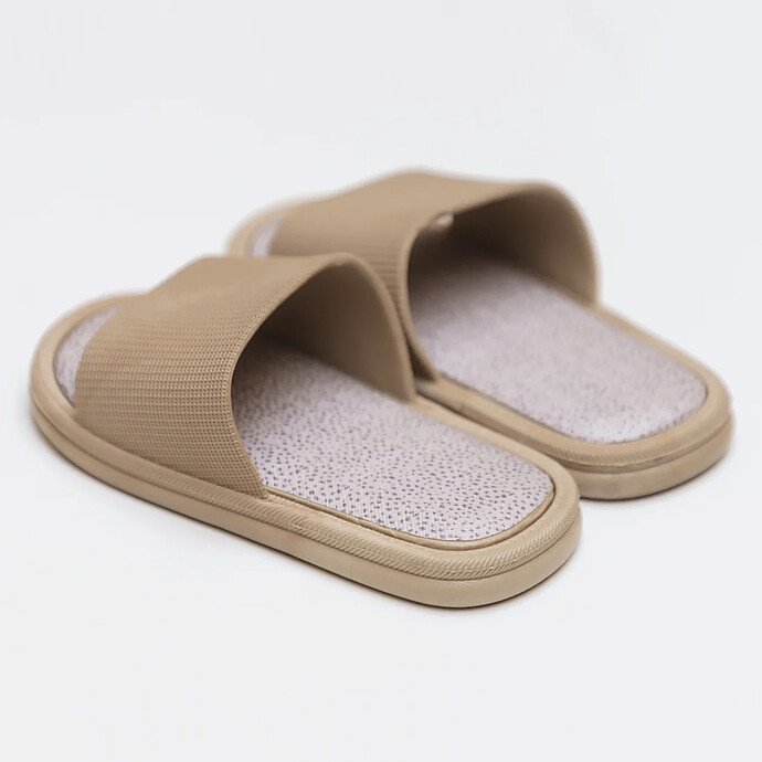 Achat Claquettes Taupe - 26