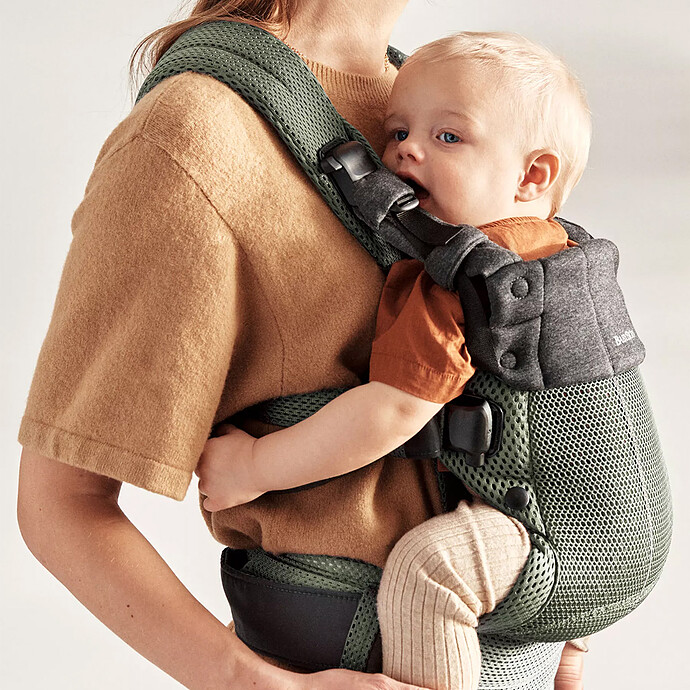 Porte-bébé Harmony 3D Mesh - Vert Foncé BabyBjörn