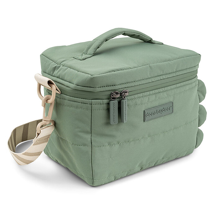 Sac Isotherme Matelassé - Croco Vert Done by Deer