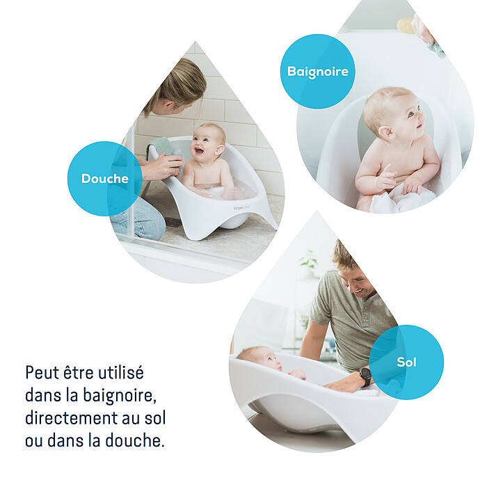 Achat Baignoire Bébé - Blanc