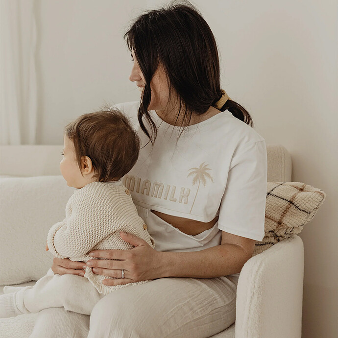 Avis T-shirt d'Allaitement Miamilk - XL