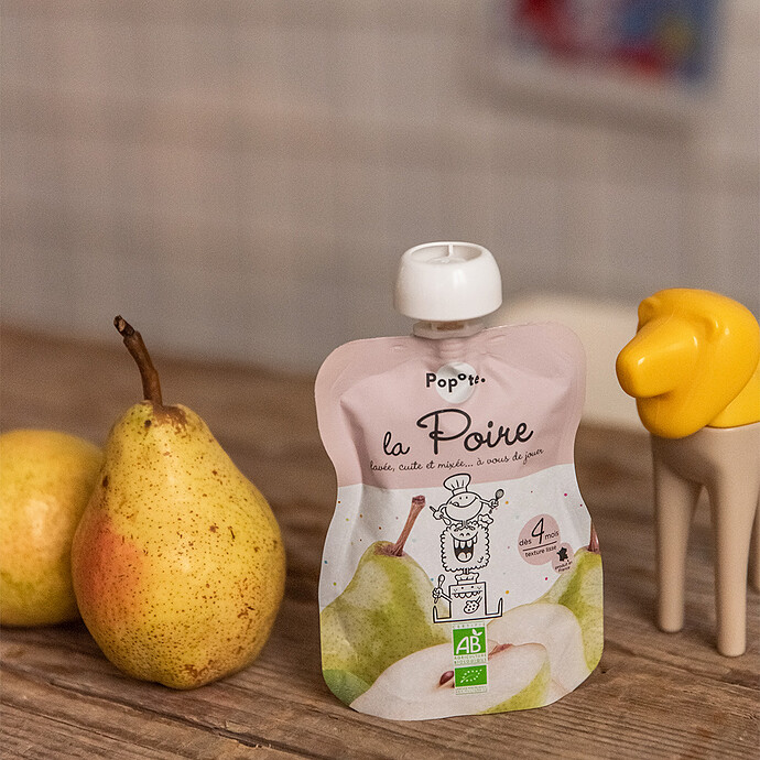 Gourde repas bio
