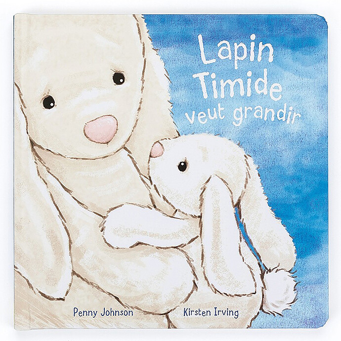 Lapin Timide Veut Grandir Jellycat