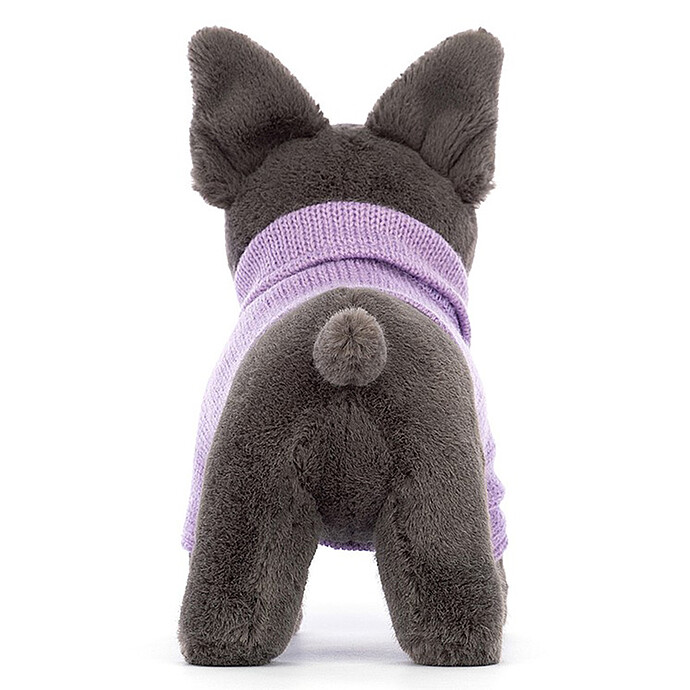 Sweater French Bulldog Purple Jellycat