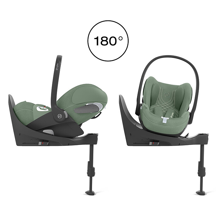 Siège Auto Cloud T Plus i-Size Groupe 0+ - Leaf Green Cybex