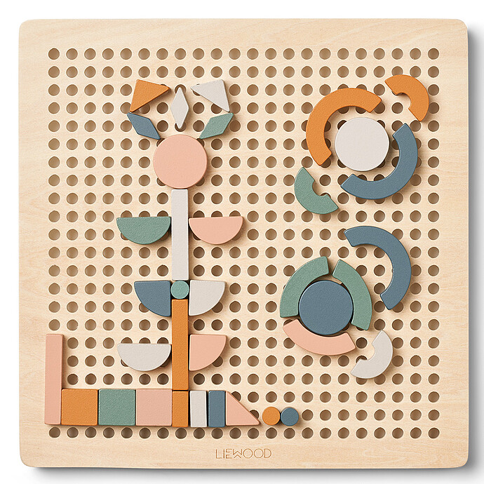 Puzzle Cecily - Faune Green Multi Mix Liewood