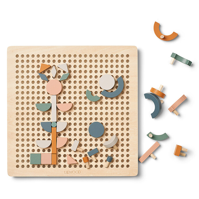 Puzzle Cecily - Faune Green Multi Mix Liewood
