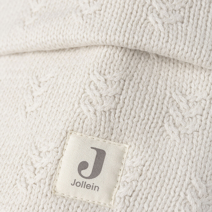 Panier de Rangement Grain Knit - Oatmeal Jollein