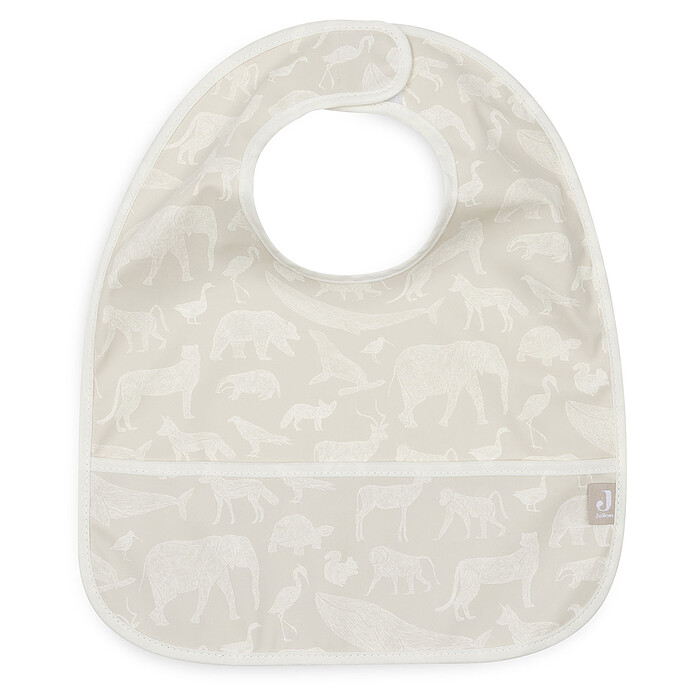 Lot de 2 Bavoirs - Animals Nougat Jollein