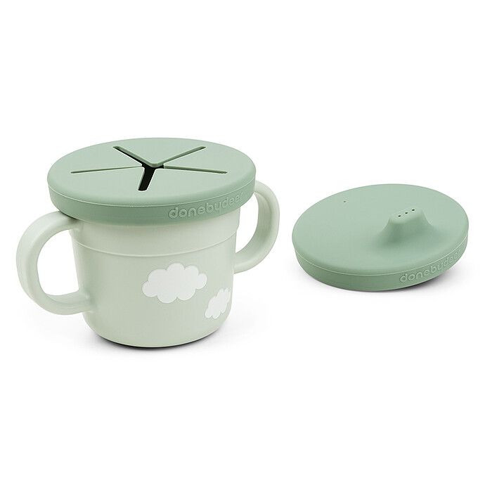 Tasse d'Apprentissage & Snack Foodie - Croco Vert Done by Deer