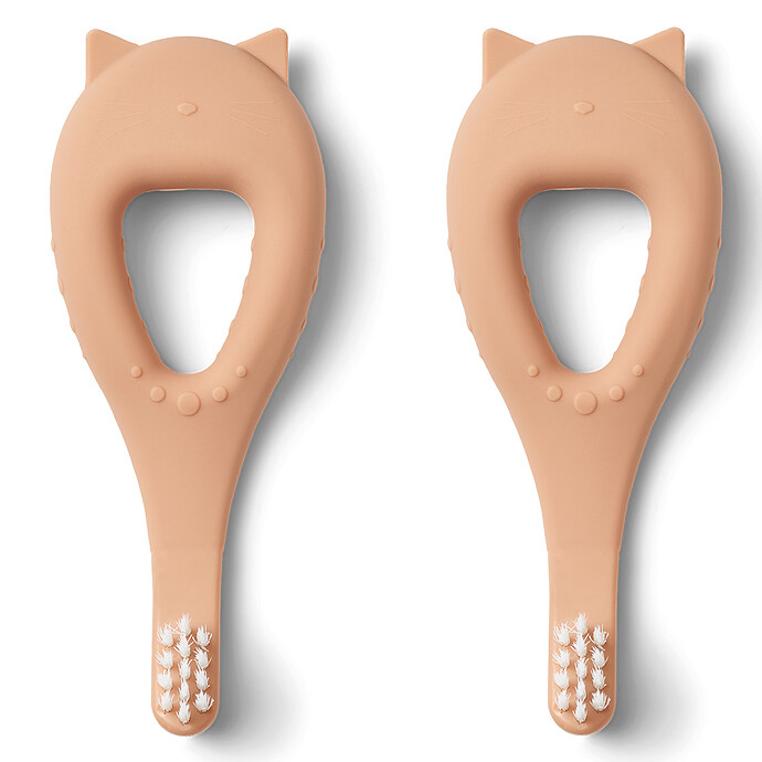 Lot de 2 Brosses à Dents Janelle - Tuscany Rose Liewood