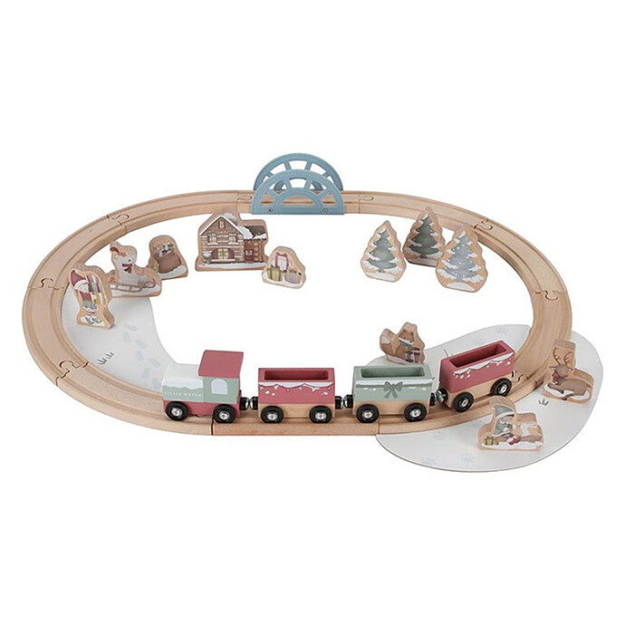 Circuit de Train en Bois  Little Dutch