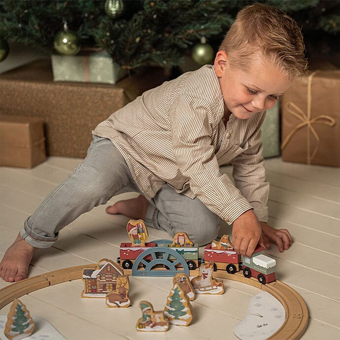 Circuit de Train en Bois  Little Dutch