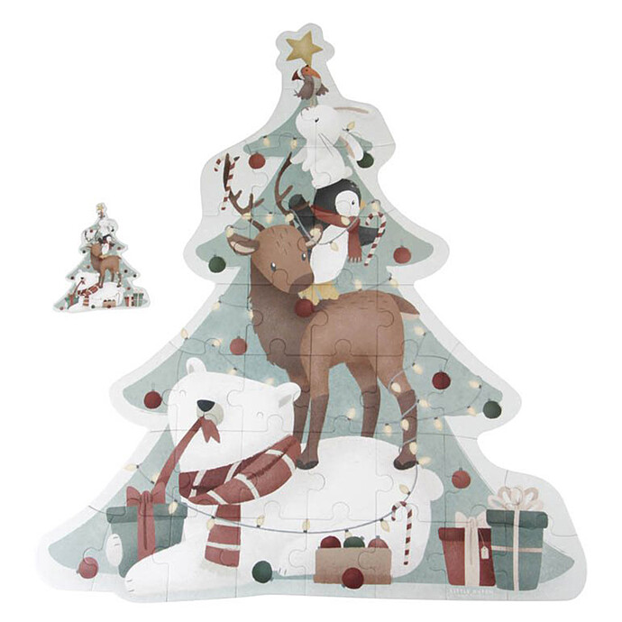 Puzzle Sapin de Noël XL Little Dutch