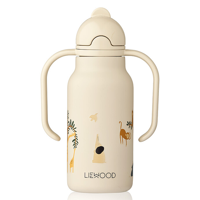 Gourde avec Poignées Kimmie All Together Sandy - 250 ml Liewood