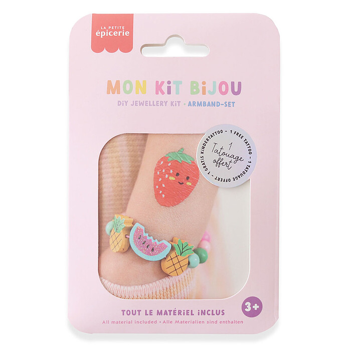 Mon Kit Bijou Enfant - Bracelet Fruits La Petite Epicerie