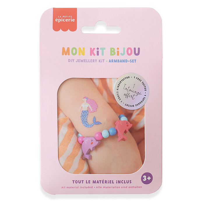 Mon Kit Bijou Enfant - Bracelet Dauphins La Petite Epicerie