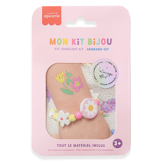 Mon Kit Bijou Enfant - Bracelet Fleurs La Petite Epicerie