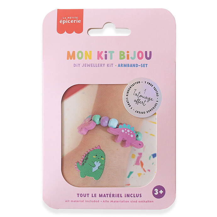 Mon Kit Bijou Enfant - Bracelet Dinosaures La Petite Epicerie