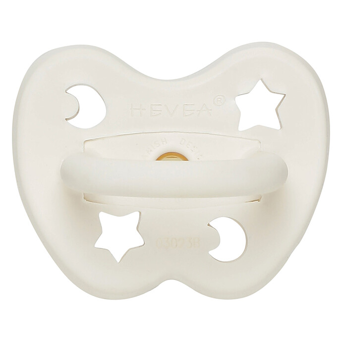 Tétine Symétrique Milky White - 3/36 Mois HEVEA