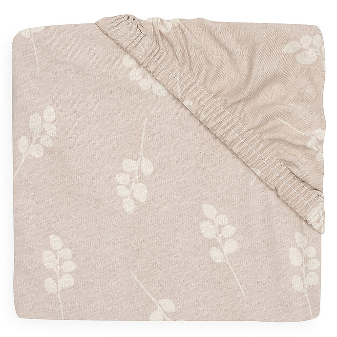 Drap Housse Jersey Twig Wild Rose - 70 x 140 cm Jollein