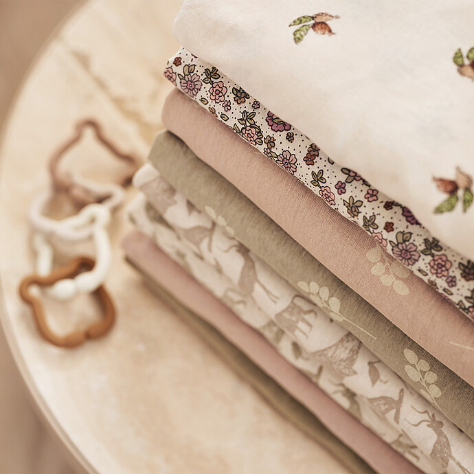 Avis Drap Housse Jersey Twig Wild Rose - 70 x 140 cm