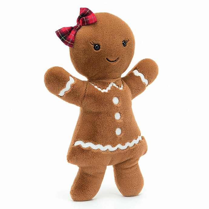 Jolly Gingerbread Ruby - Large Jellycat