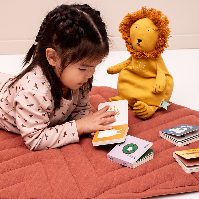 Petite Bibliothèque - Vêtements Fruits Véhicules et Instruments Trixie Baby