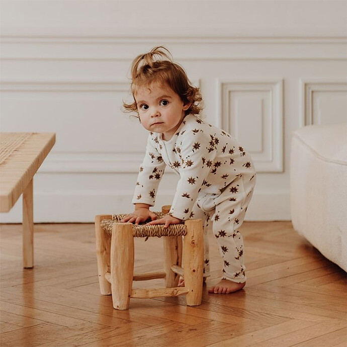 Combinaison Jour et Nuit Velours Star Anise - 18 Mois Bonjour Little
