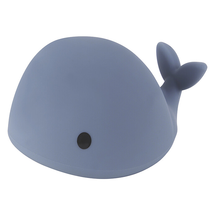 Veilleuse Baleine Moby - Bleu Nuit Flow