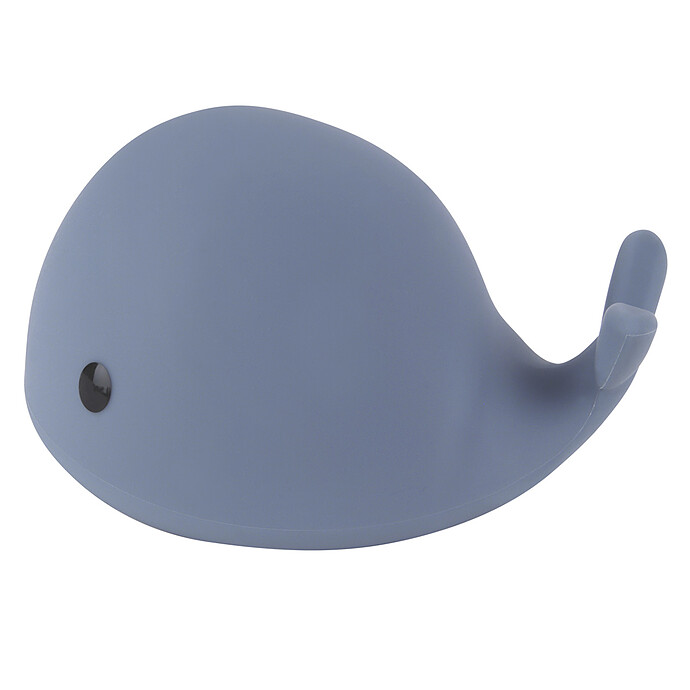 Veilleuse Baleine Moby - Bleu Nuit Flow