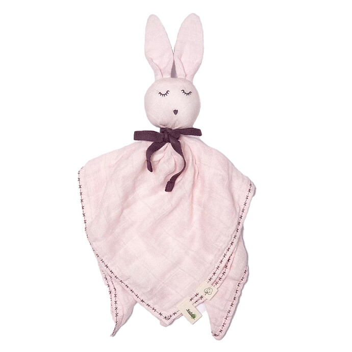Doudou Lapin - Rose Kadolis