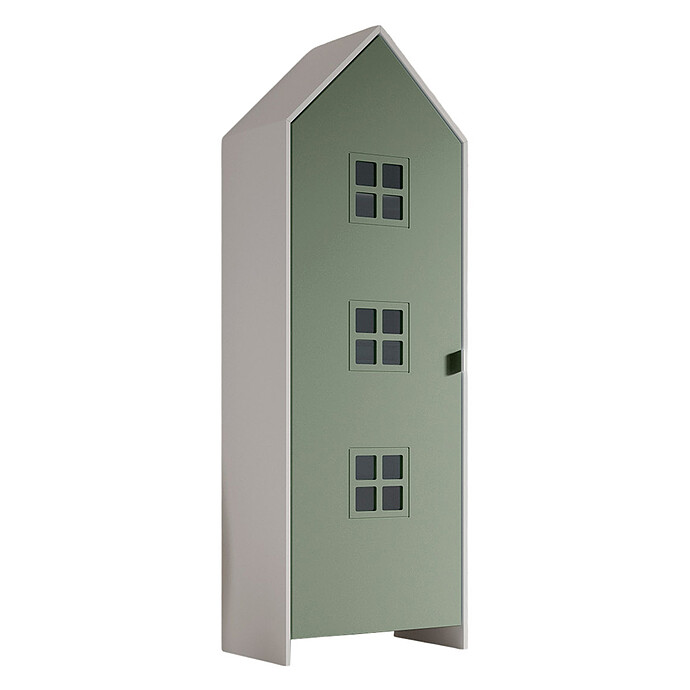 Armoire Casami Bruges 1 Porte - Etangled Green JAXX