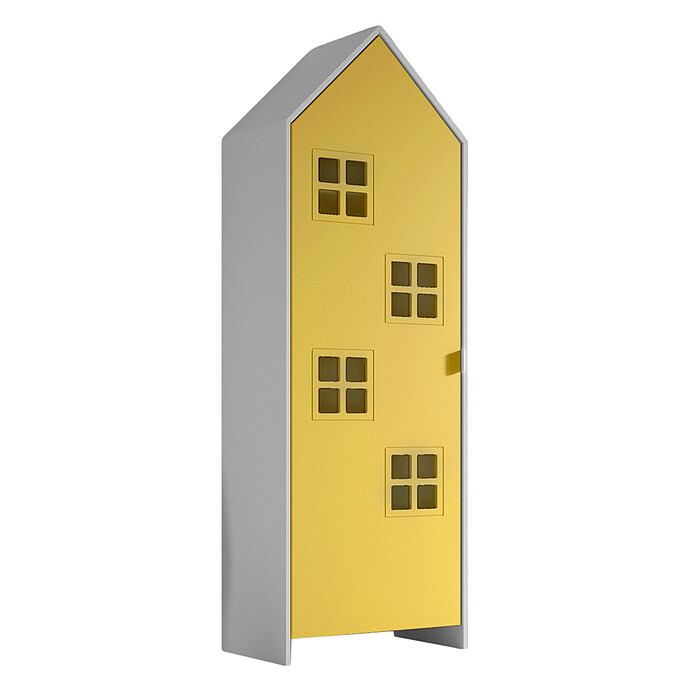 Armoire Casami Bruges 1 Porte - More Yellow JAXX