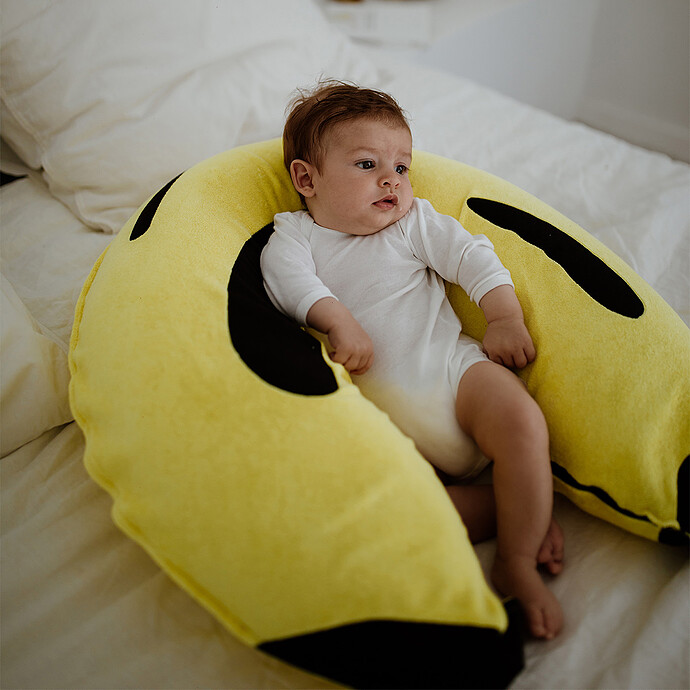 Housse de Coussin d'Allaitement Cous'sein - Jaune Tajinebanane