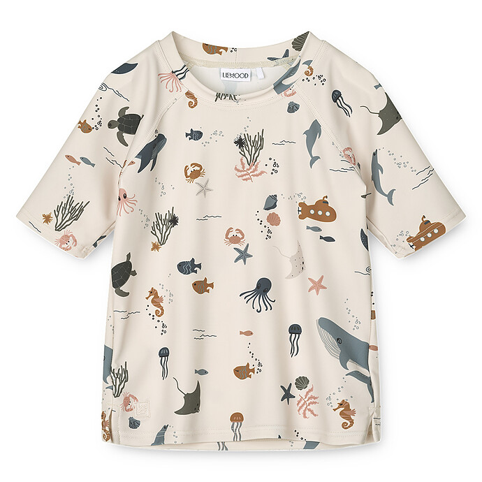Tee-Shirt Noah Sea Creature Sandy - 18/24 Mois Liewood