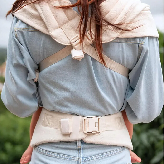 Achat Porte-bébé Carry & Bloom - Palm Ecru