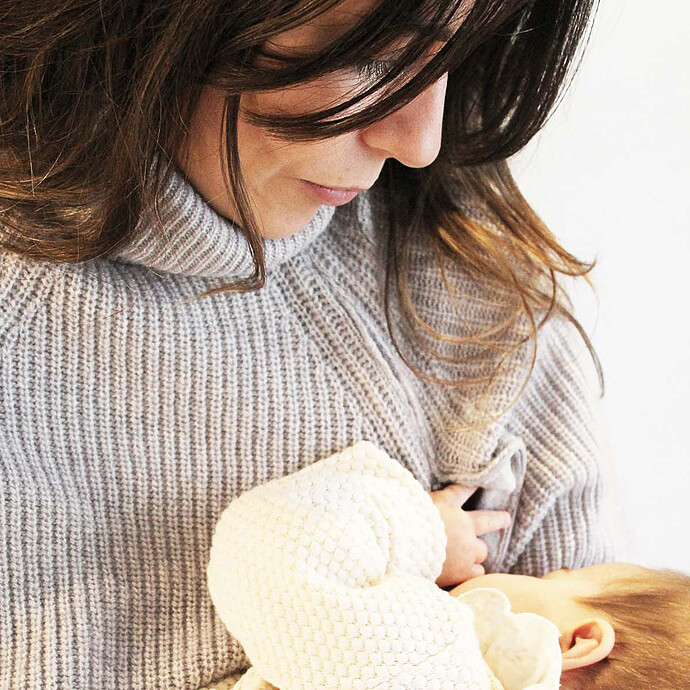 Avis Pull d'Allaitement Sweet Mama Just Mama Gris - XL