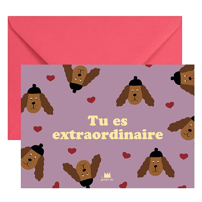 Carte Tu Es Extraordinaire Ma petite vie