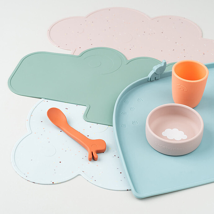 Avis Set de Table - Confetti Bleu