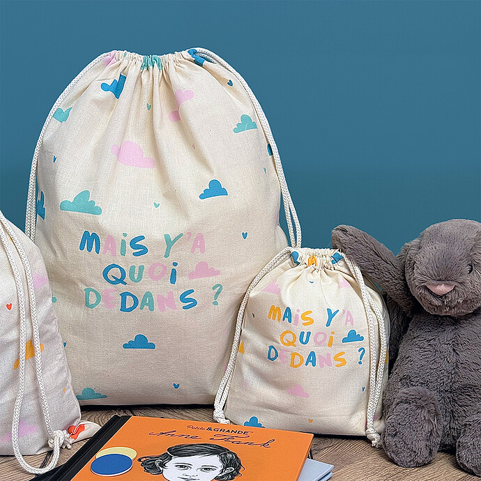 Pochette Cadeau en Coton S L'Armoire de Bébé