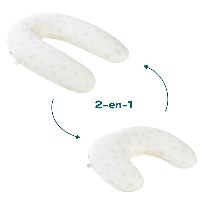 Coussin de Maternité 2-en-1 B. Love - Petals Ecru Babymoov