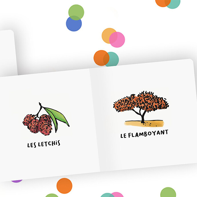 Imagier La Réunion Tata Clairette