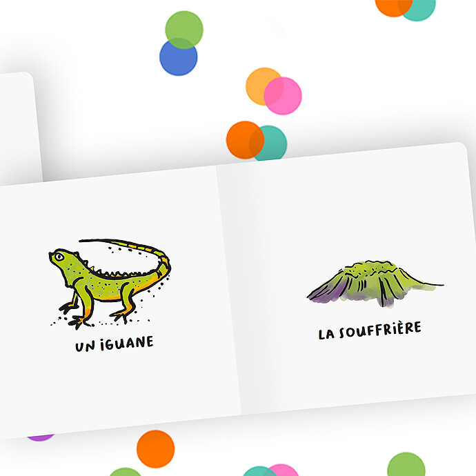 Imagier La Guadeloupe Tata Clairette