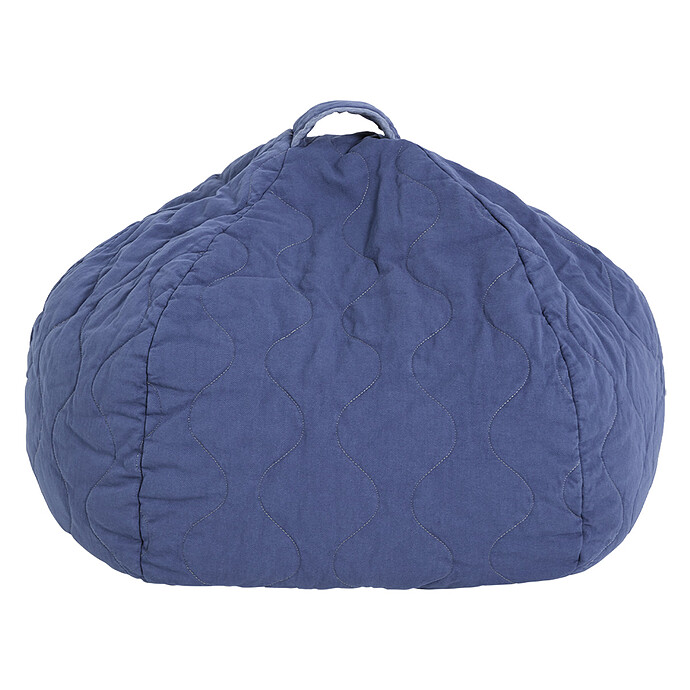 Pouf Landscape - Cobalt Nobodinoz