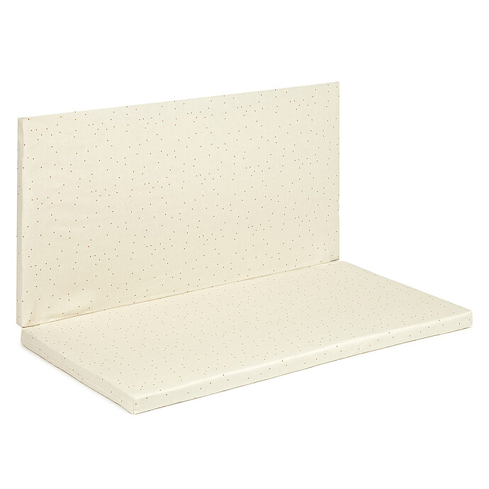 Tapis de Jeux Pliable Playground - Natural Honey Sweet Dots Nobodinoz
