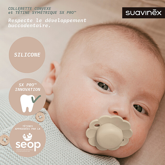Sucette Réversible SX Pro Wonder Almost Aqua - 0/6 Mois Suavinex